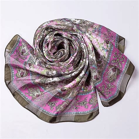 Women's Designer Silk Scarves .